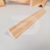 Kép 2/2 - 20x20x2200 Barkácsléc csomómentes díszmart (háromszög)