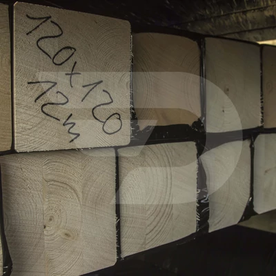 120x120x13500 BSH Rétegragasztott Szerkezeti Fa (Gerenda, AT) Luc SI