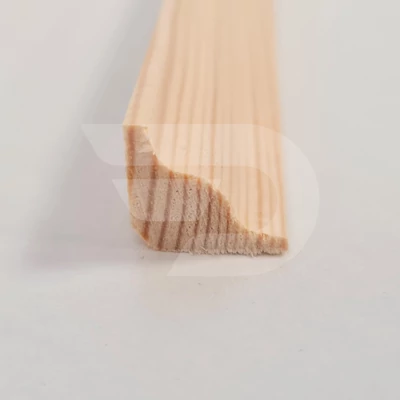 20x20x2200 Barkácsléc csomómentes díszmart (háromszög)