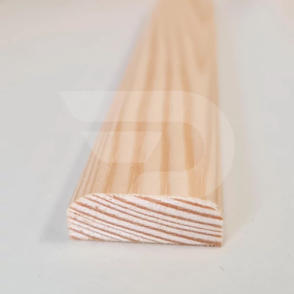 10x30x2200 Barkácsléc csomómentes 2 él lekerekítve (téglalap)