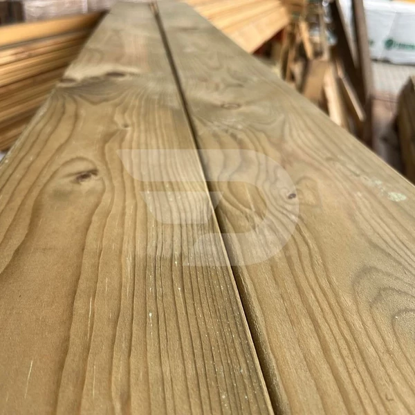 19x140x3660 Borovi Impregnált (telített) Gyalult Deszka (SUD) BC