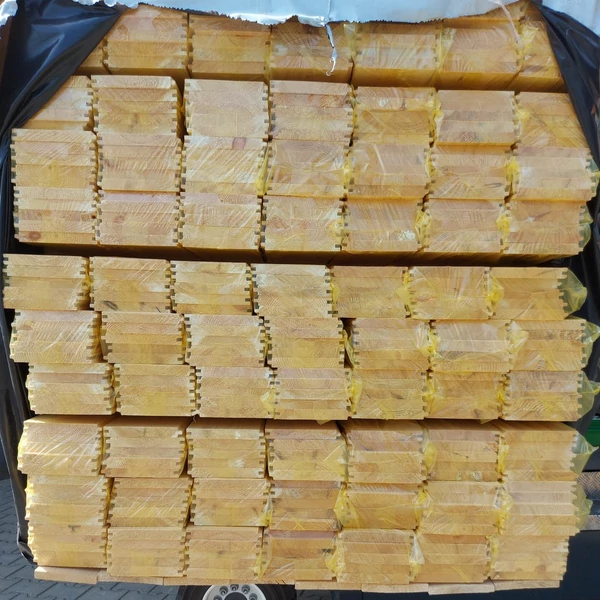 19x146x4000 Borovi Fózolt/Járó Hajópadló (5 db, zárt, SLP) csomag AB
